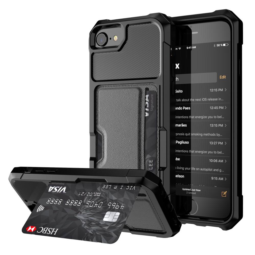 Funda Tough Card Case iPhone 6/6s negro