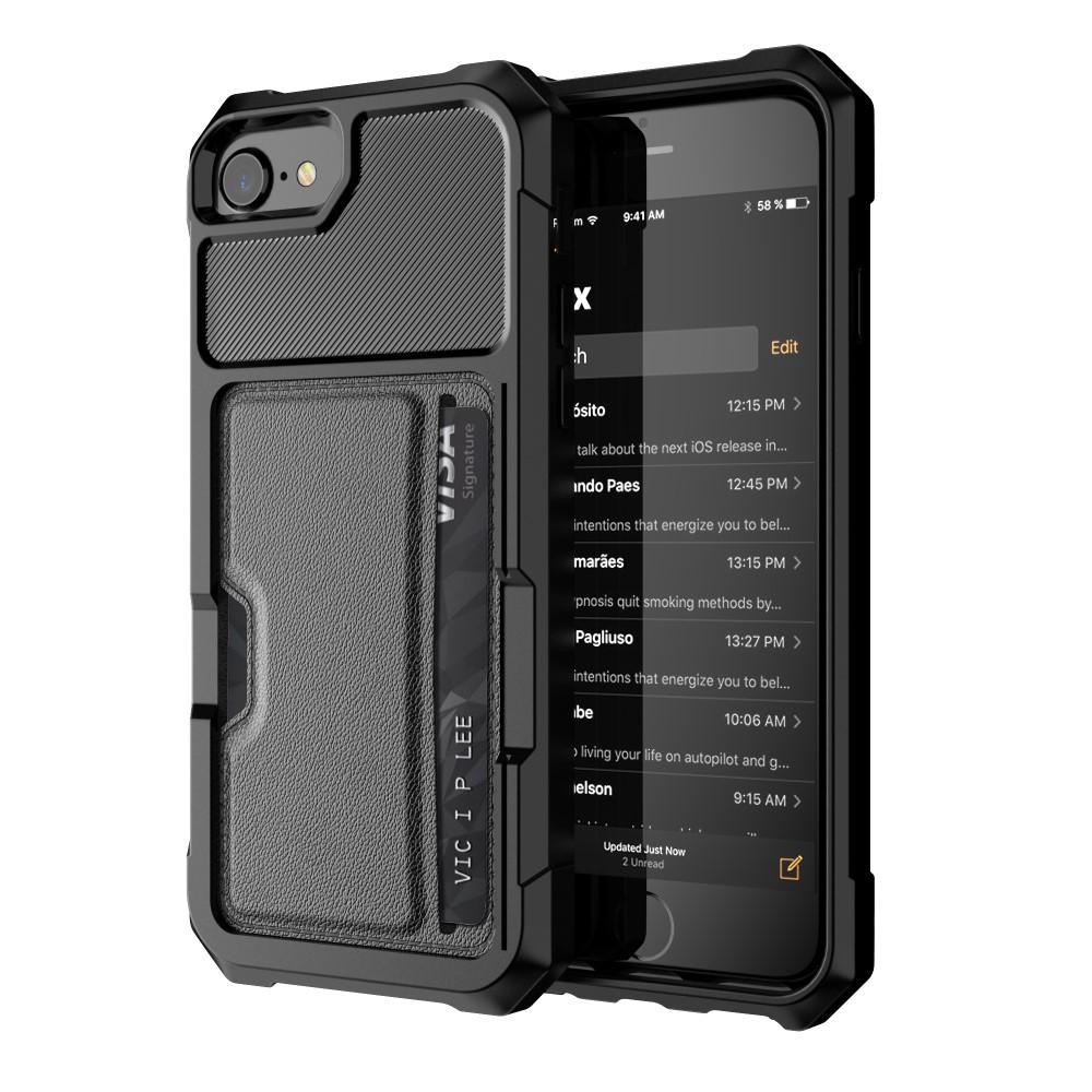 Funda Tough Card Case iPhone 6/6s negro