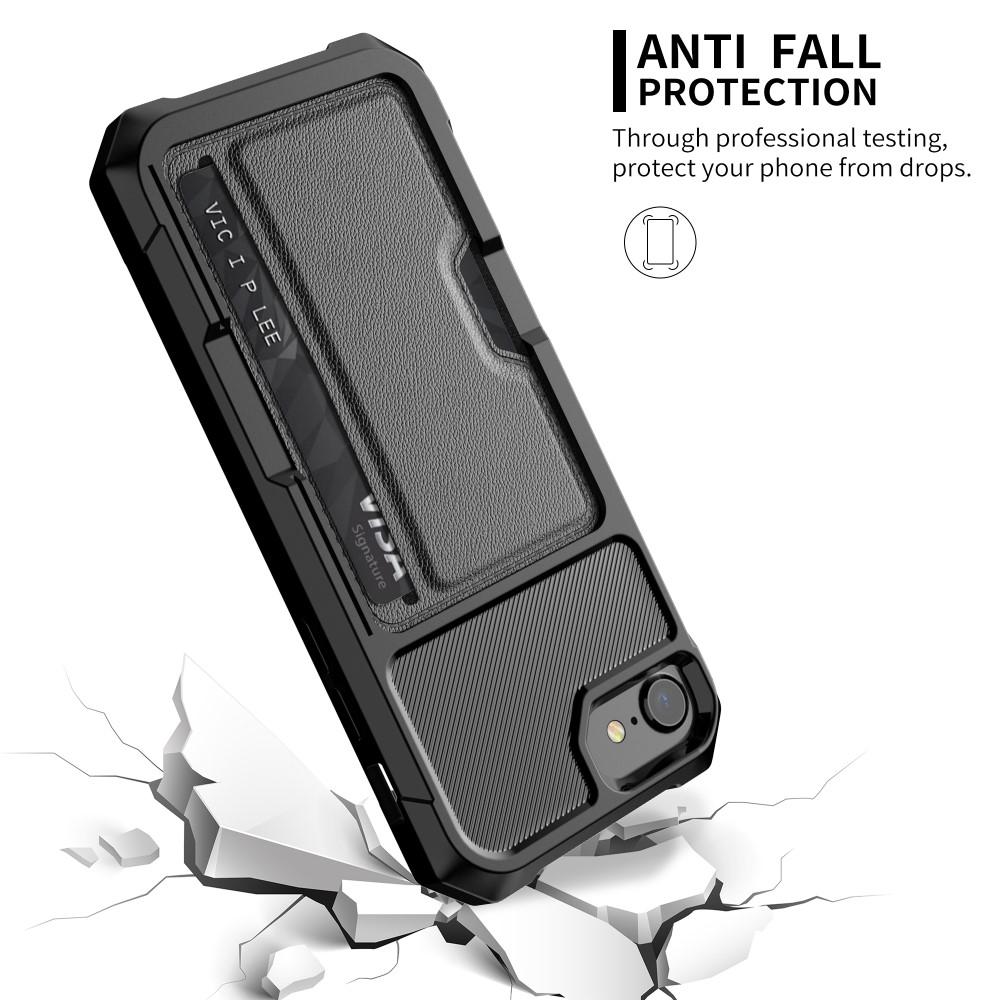 Funda Tough Card Case iPhone 8 negro