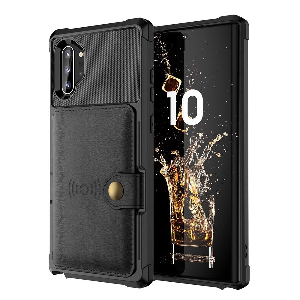 Funda con tarjetero Tough Multi-slot Samsung Galaxy Note 10 Plus Negro