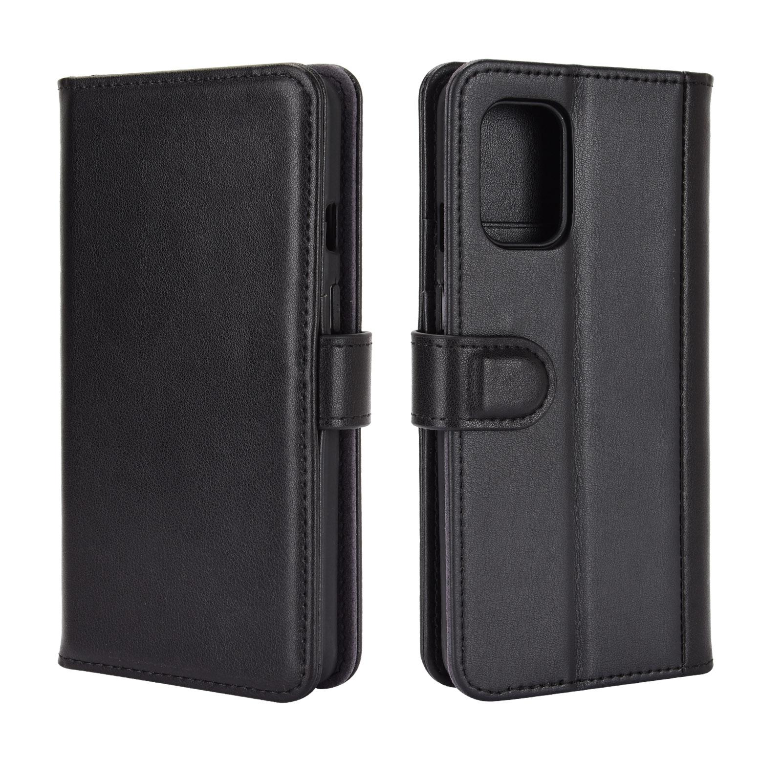 Funda de cuero genuino  OnePlus 8T, Negro