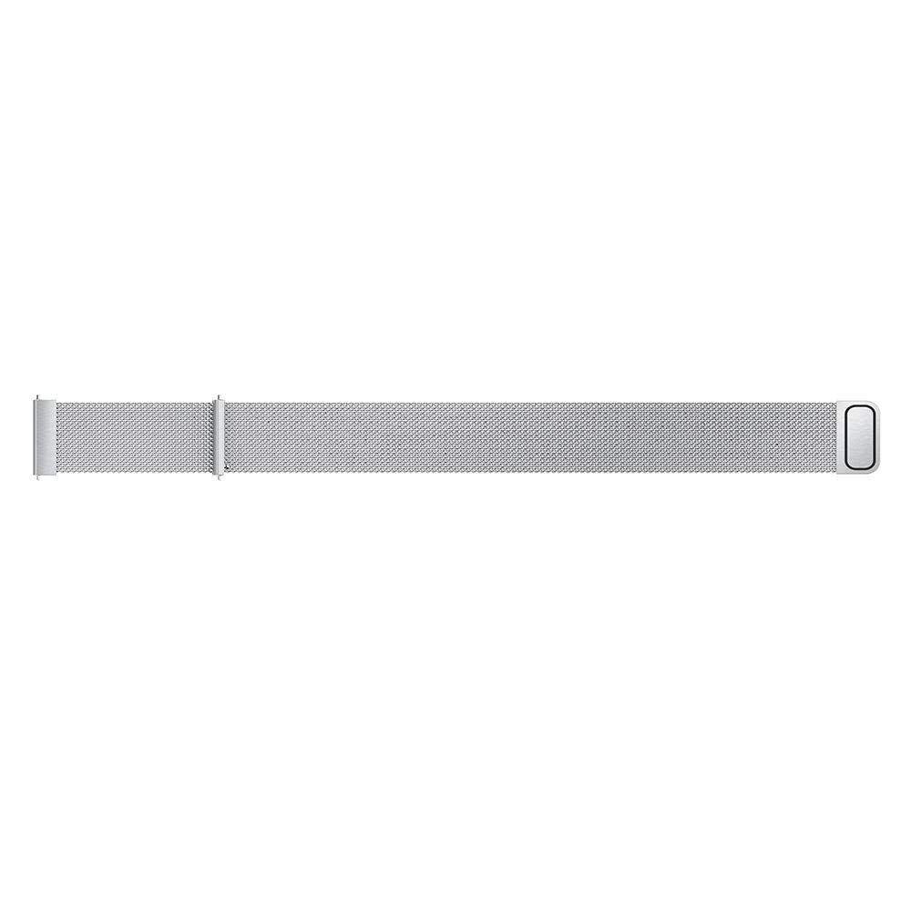Pulsera milanesa para Samsung Galaxy Watch 3 45mm, Plata