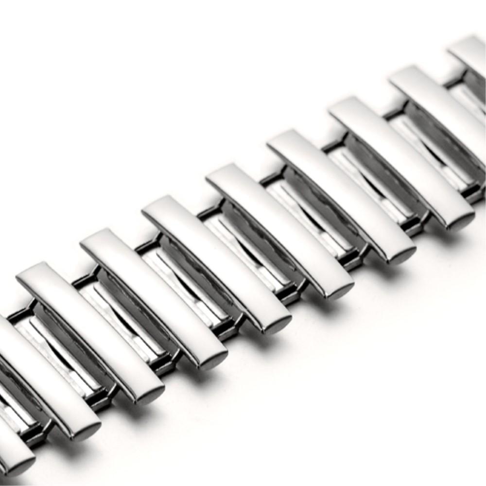 Correa elástica de acero Apple Watch Ultra 2 49mm plata