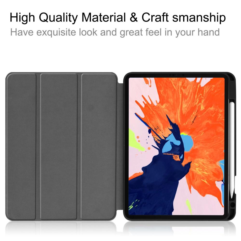 Funda Tri-Fold con portalápices iPad Pro 12.9 4th Gen (2020) negro