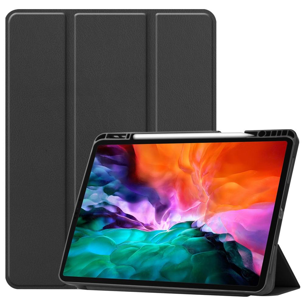 Funda Tri-Fold con portalápices iPad Pro 12.9 5th Gen (2021) negro