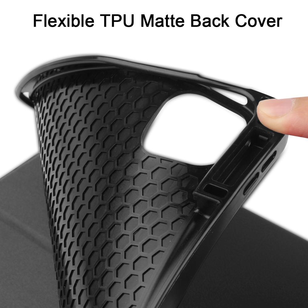 Funda Tri-Fold con portalápices iPad Pro 12.9 5th Gen (2021) negro