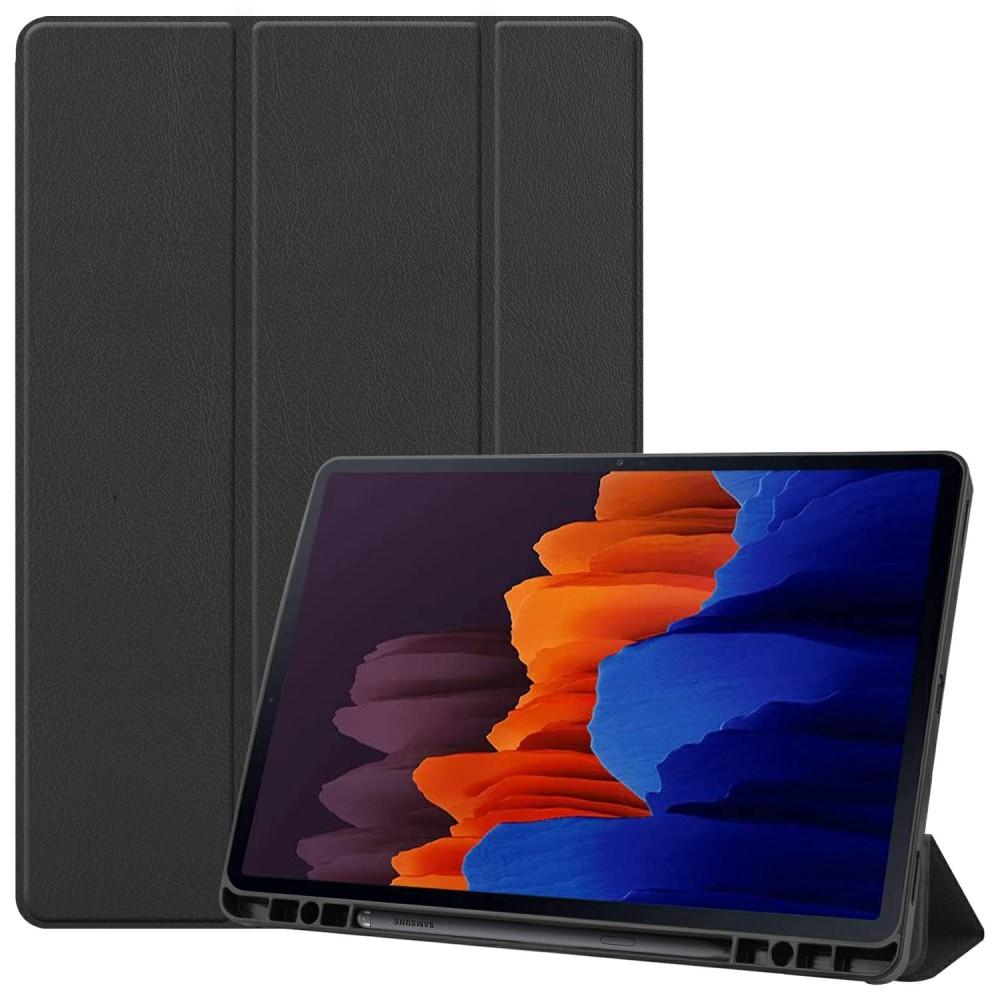 Funda Tri-Fold Samsung Galaxy Tab S7 Plus/S8 Plus 12.4 Negro