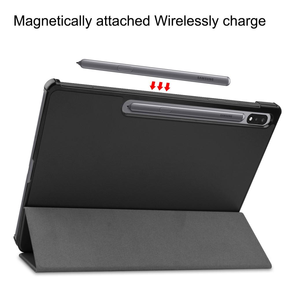 Funda Tri-Fold con portalápices  s Negro