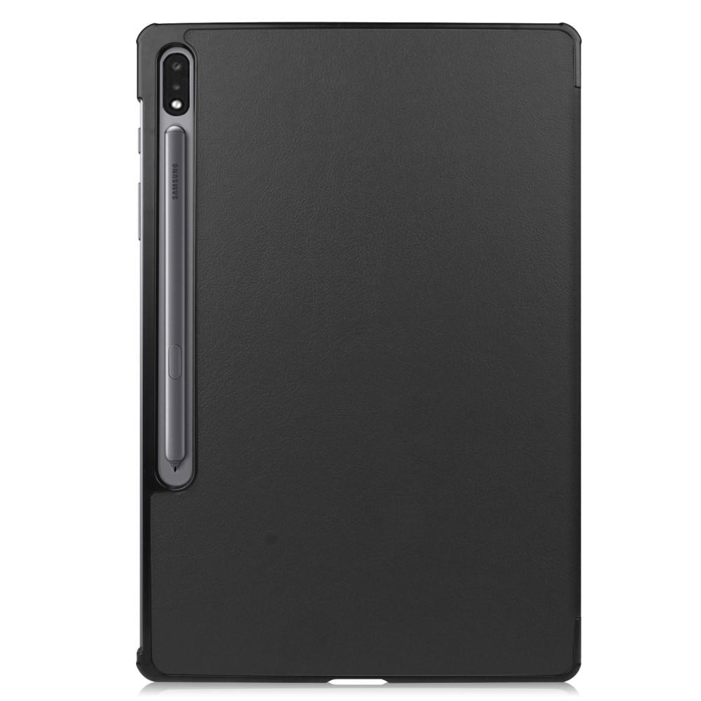 Funda Tri-Fold con portalápices  s Negro