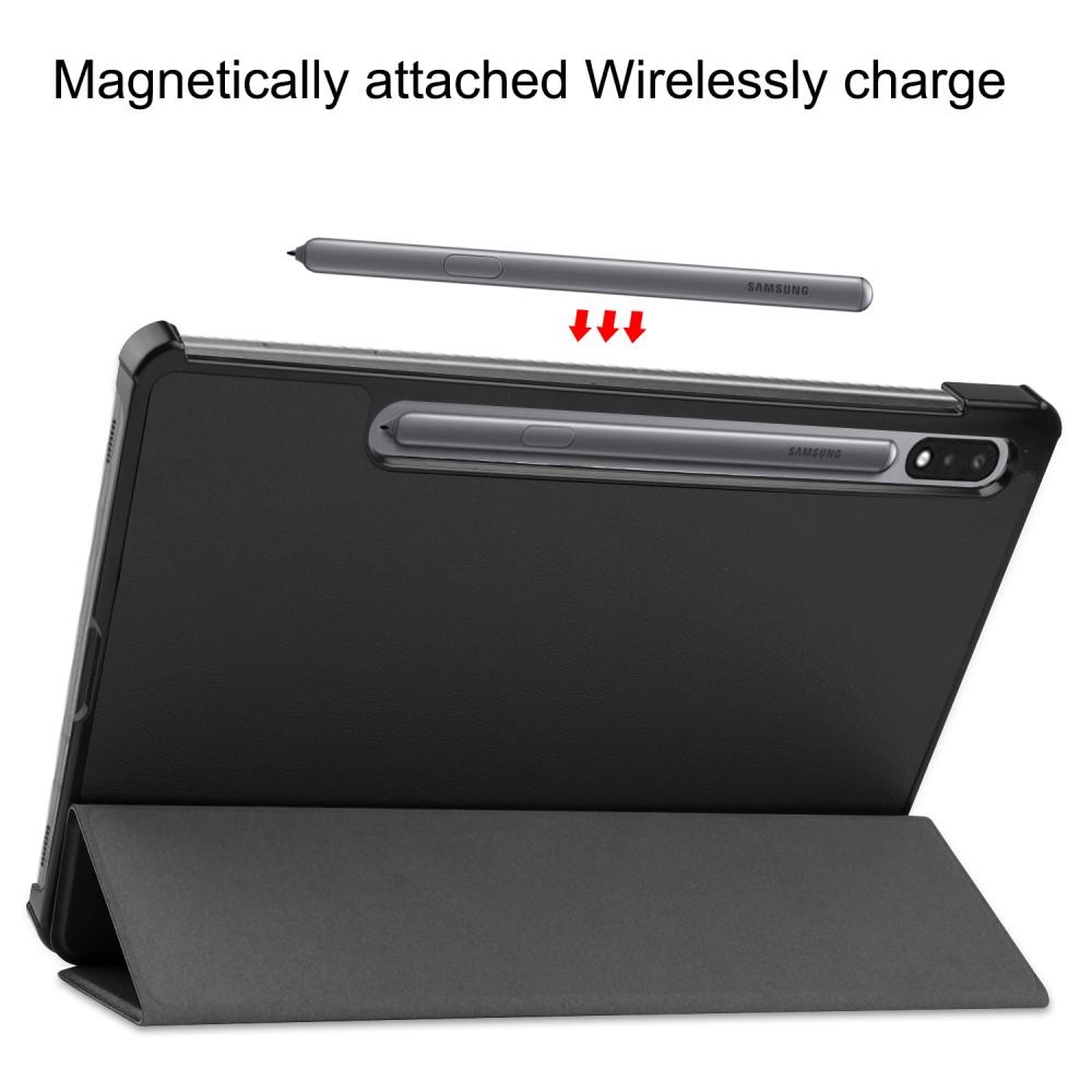 Funda Tri-Fold Samsung Galaxy Tab S8/Galaxy Tab S7 Negro