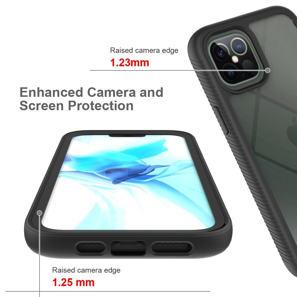 Funda con cobertura total iPhone 12 Pro Max Negro