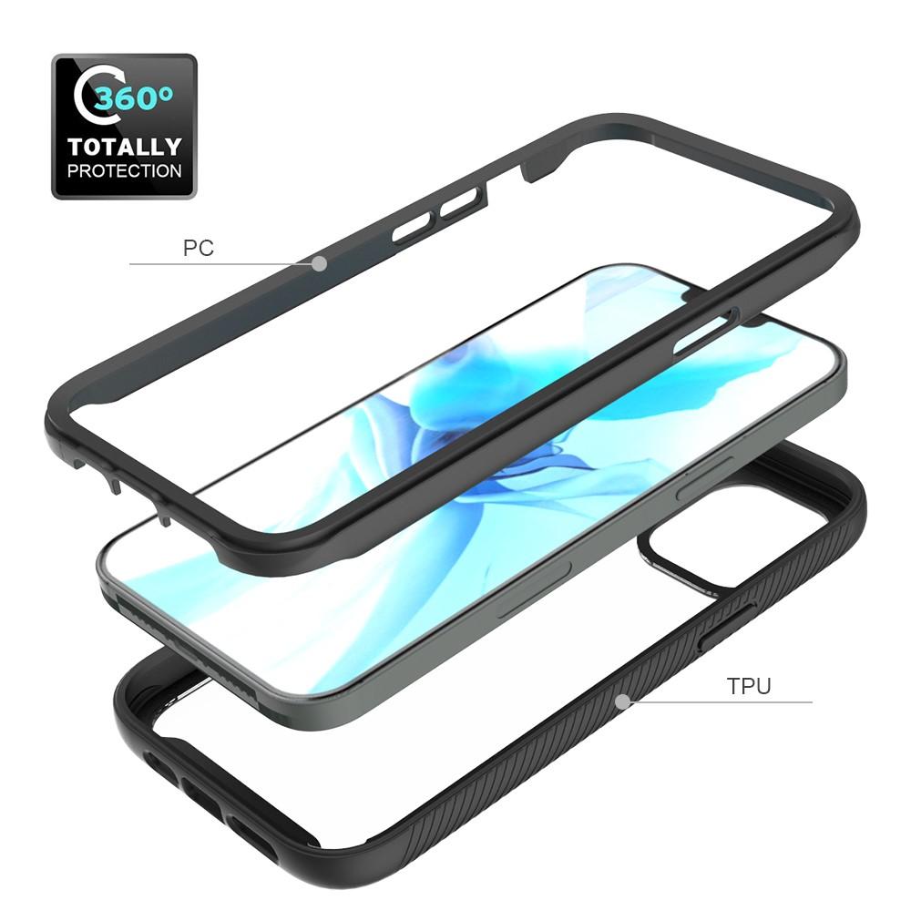 Funda con cobertura total iPhone 12 Pro Max Negro