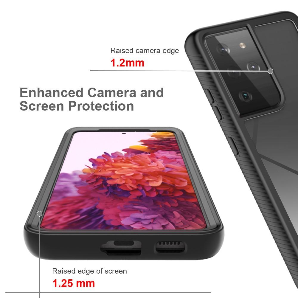Funda con cobertura total Samsung Galaxy S21 Ultra Negro