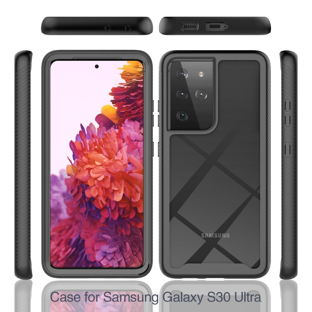 Funda con cobertura total Samsung Galaxy S21 Ultra Negro