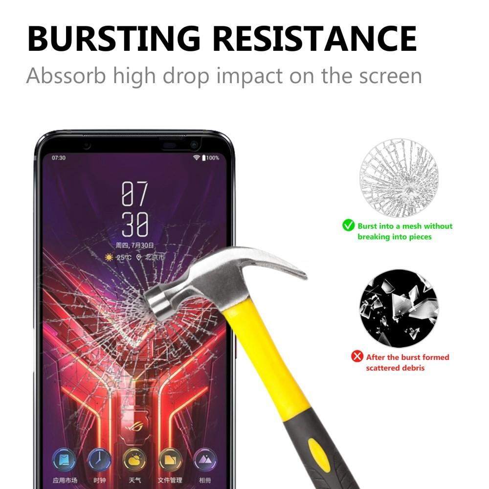 Protector de pantalla cobertura total cristal templado Asus ROG Phone 5 Negro