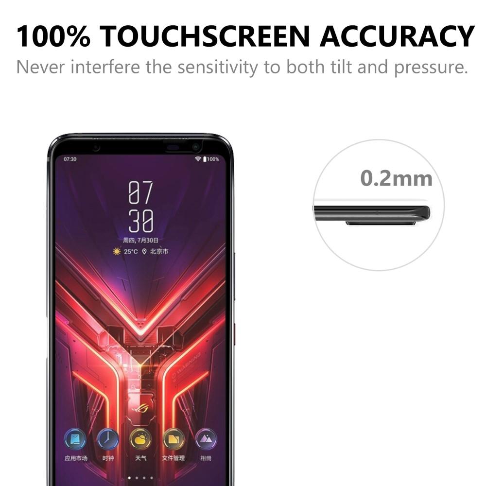 Protector de pantalla cobertura total cristal templado Asus ROG Phone 5 Negro