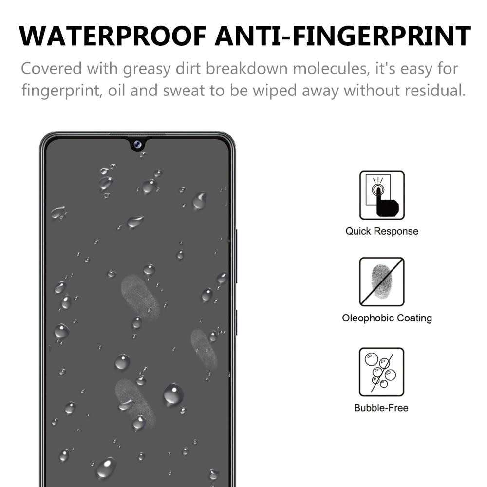Protector de pantalla cobertura total cristal templado Samsung Galaxy A42 Negro