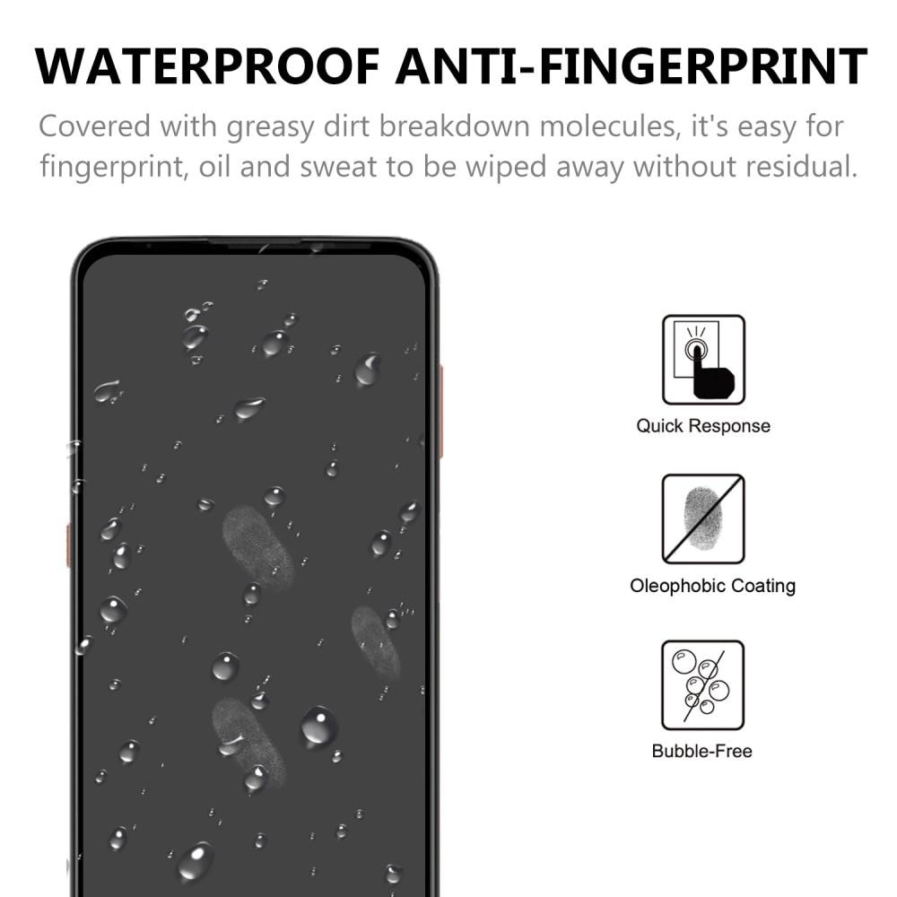 Protector de pantalla cobertura total cristal templado Motorola Moto G9 Plus Negro
