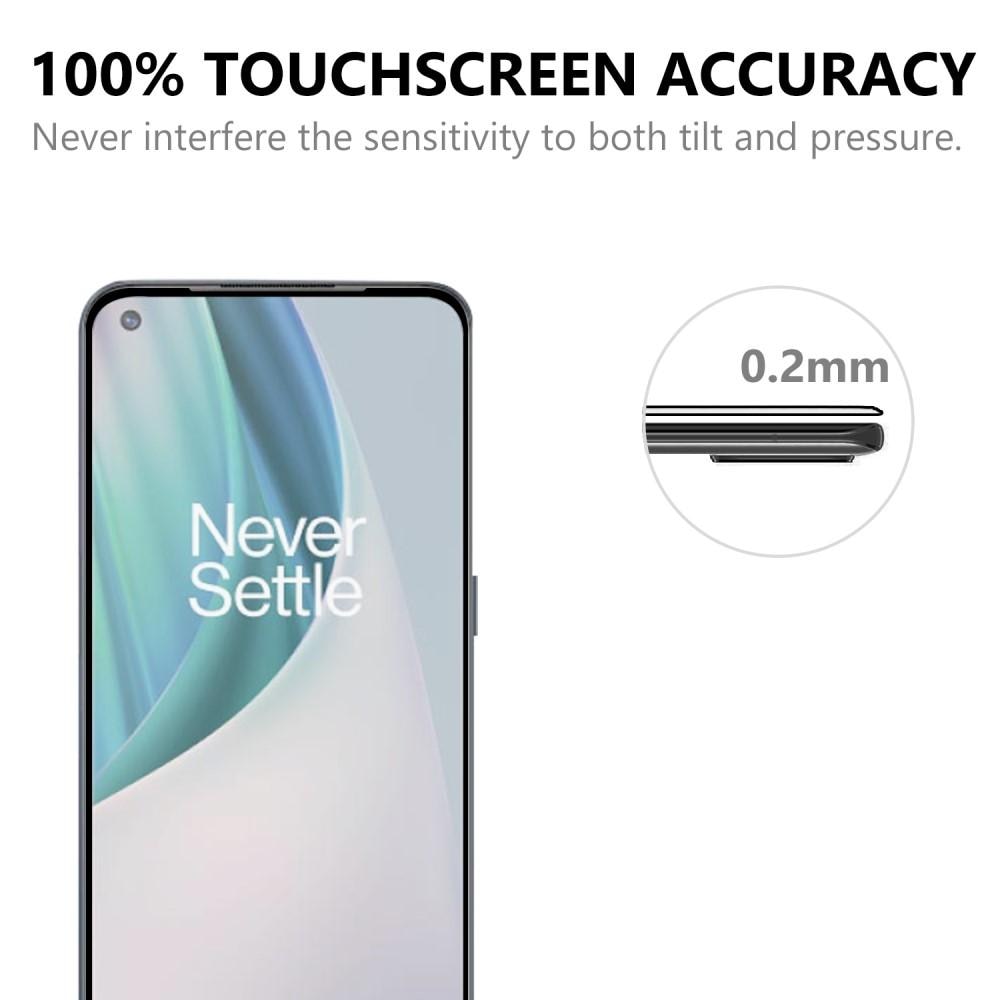 Protector de pantalla cobertura total cristal templado OnePlus Nord N100 Negro