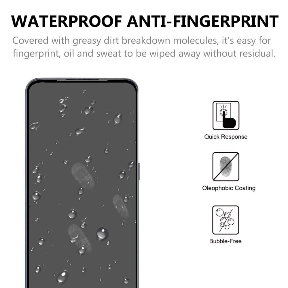 Protector de pantalla cobertura total cristal templado OnePlus Nord N100 Negro