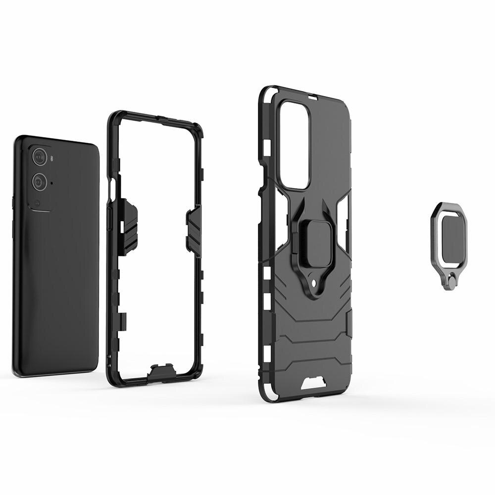 Funda híbrida Tech Ring OnePlus 9 Pro Negro