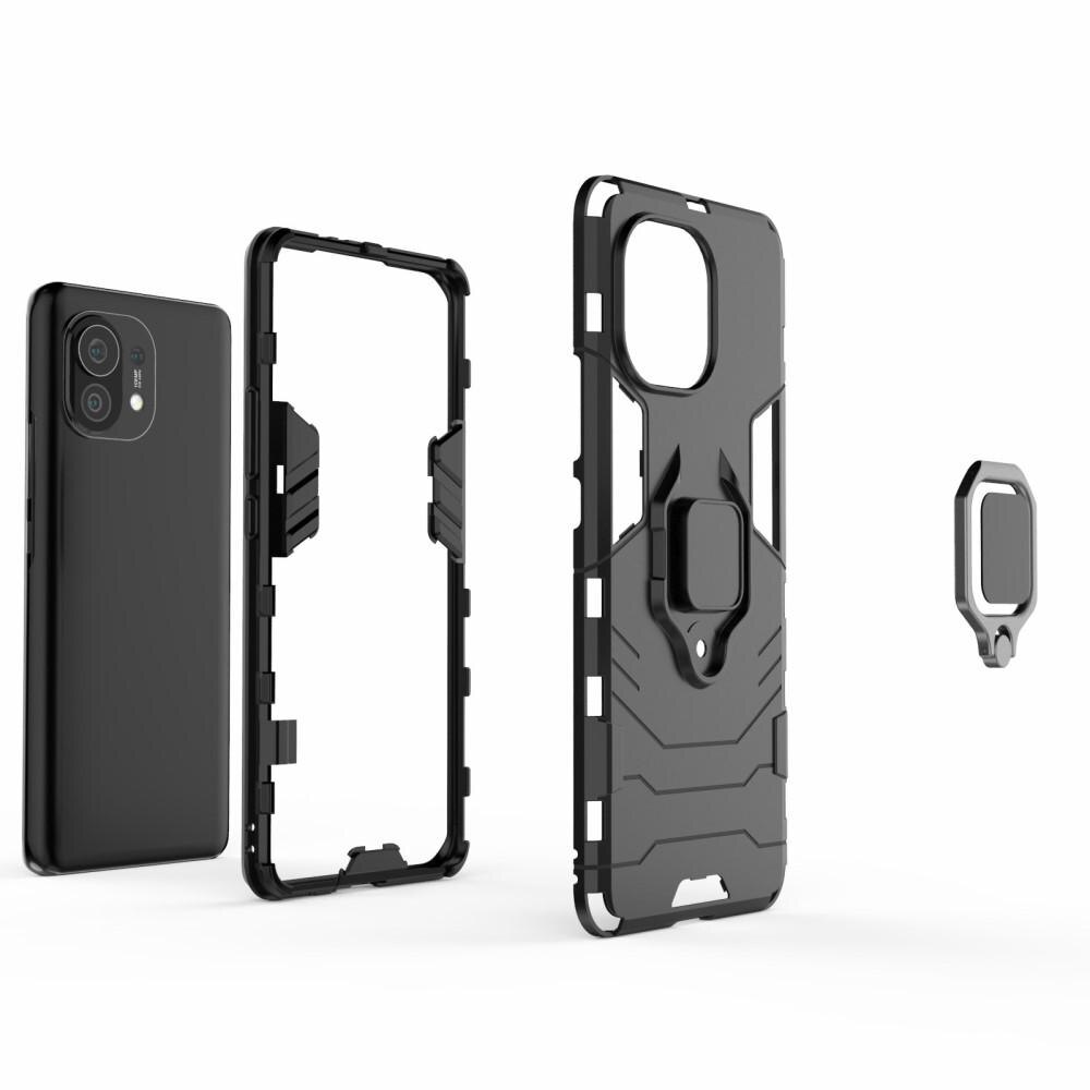 Funda híbrida Tech Ring Xiaomi Mi 11 Negro