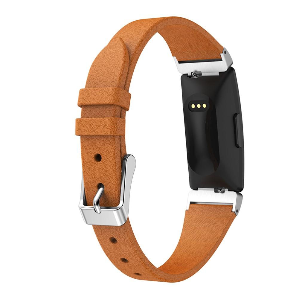 Correa de Piel Fitbit Inspire/Inspire HR/Inspire 2 Marrón