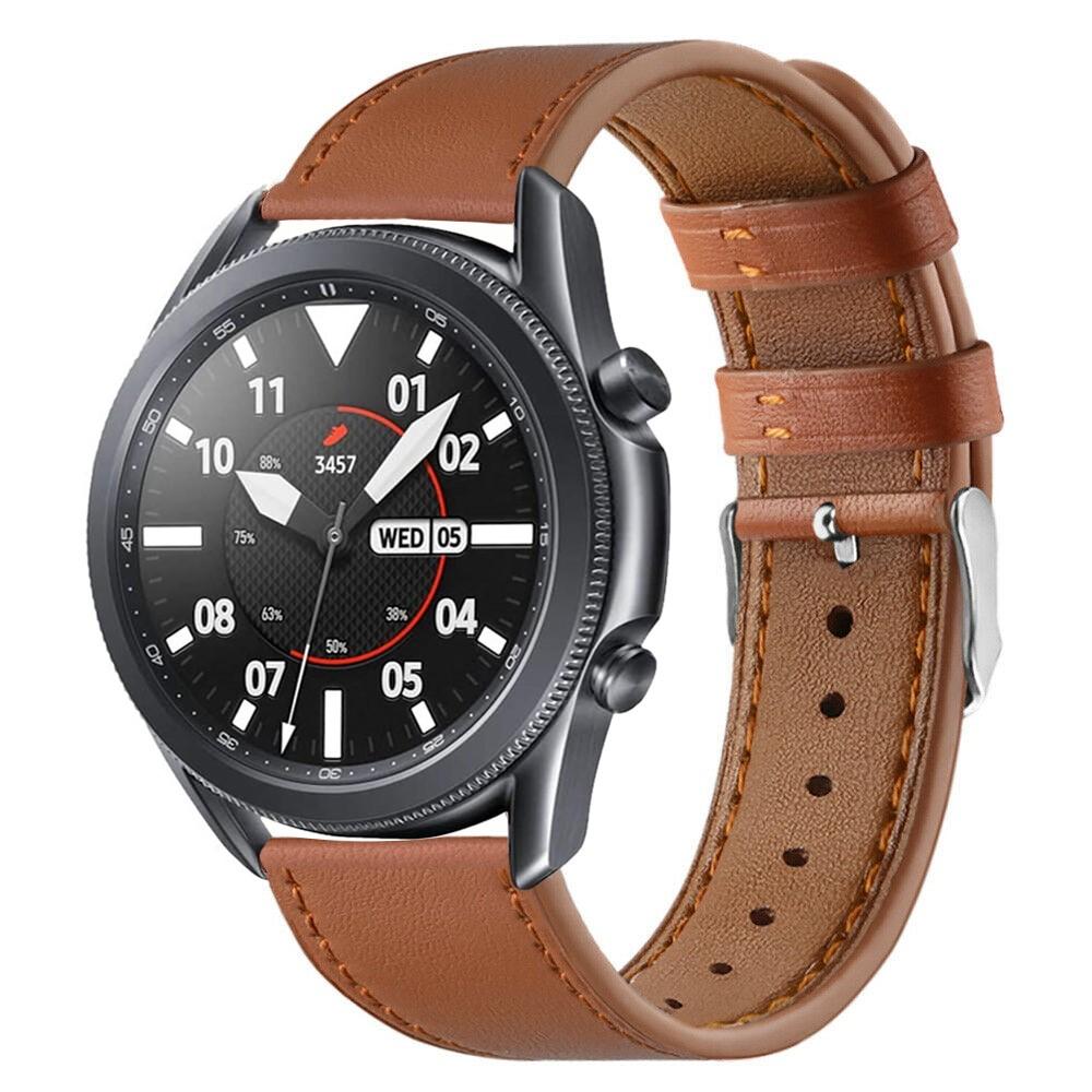 Correa de Piel Samsung Galaxy Watch 3 41mm Marrón