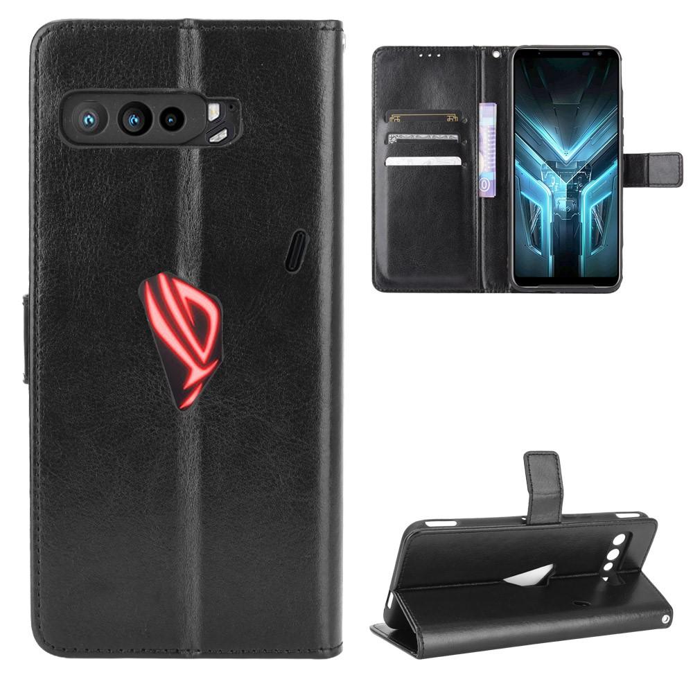 Funda de cuero con solapa Asus ROG Phone 3 Negro