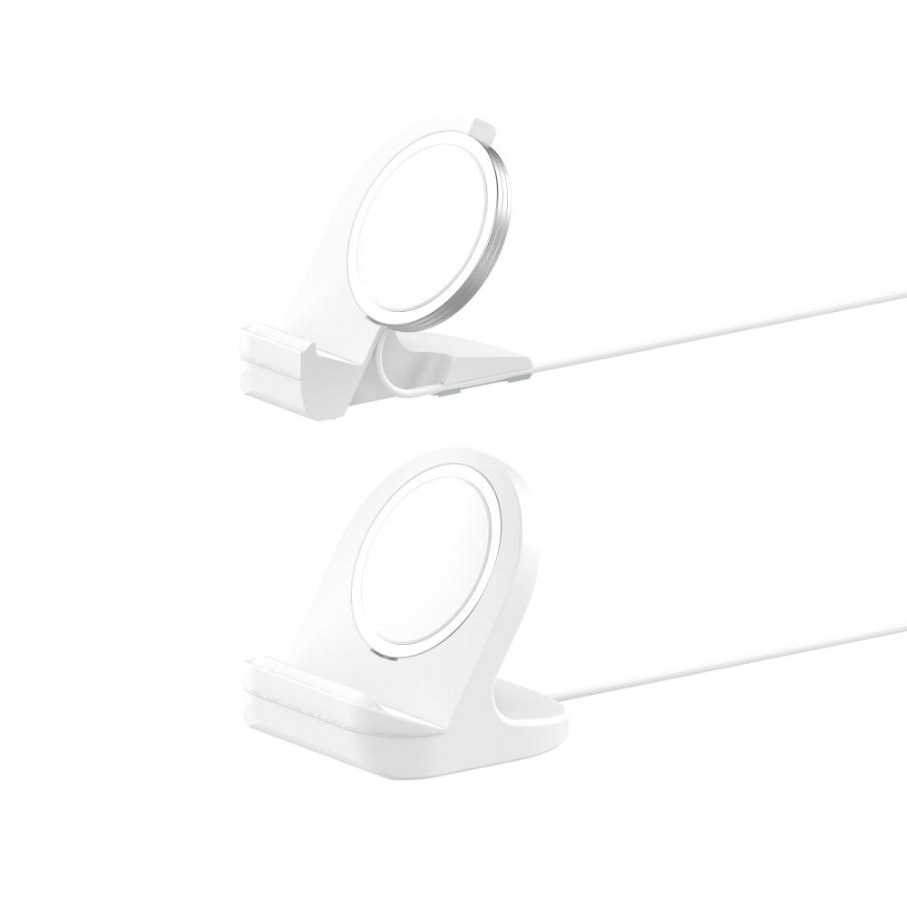Soporte de carga compatible con cargador MagSafe Blanco