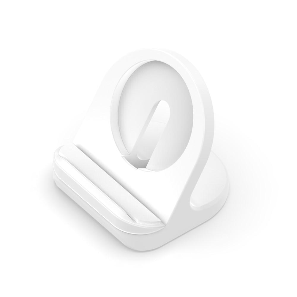 Soporte de carga compatible con cargador MagSafe Blanco