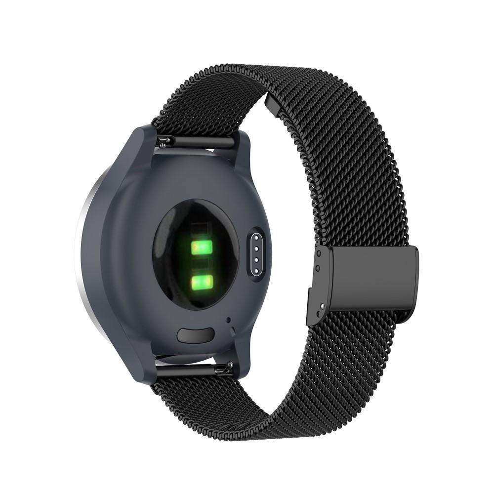 Correa de malla Garmin Vivoactive 4s Black