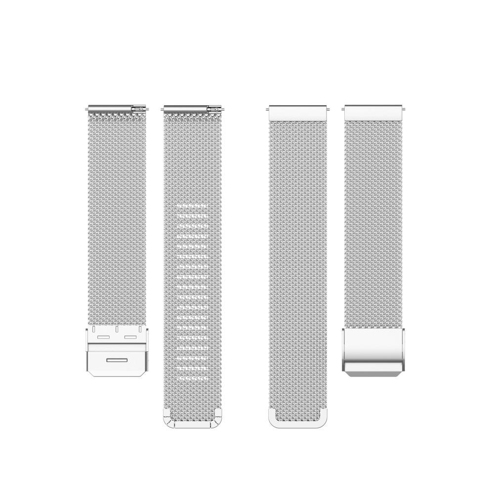 Correa de malla Garmin Forerunner 255S Plata