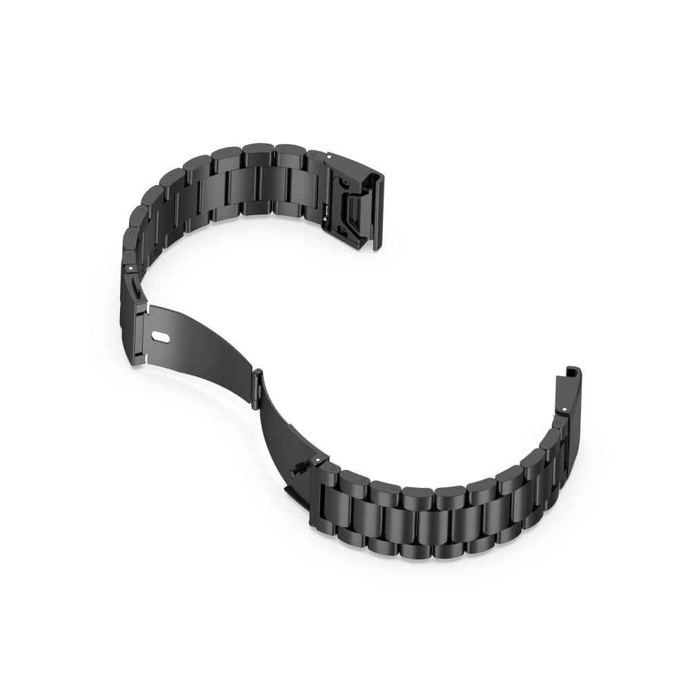 Correa de acero Garmin Fenix 7 Pro negro