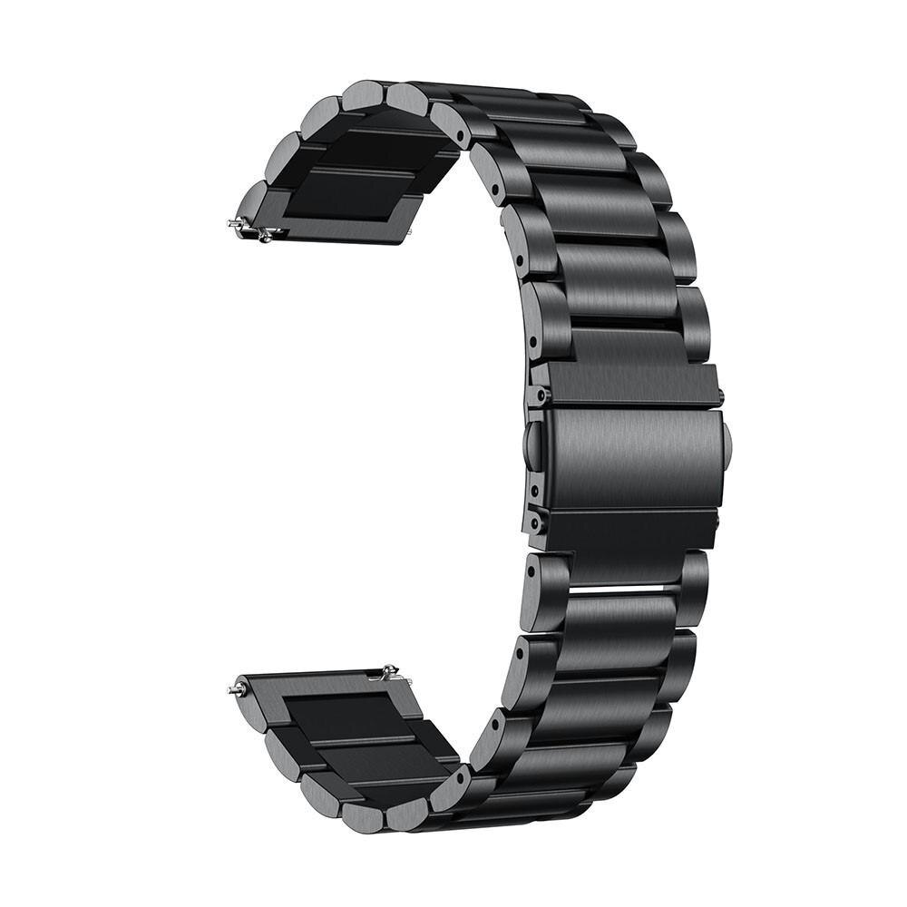 Correa de acero Huawei Watch GT 3 42mm/Watch GT 2 42mm Negro