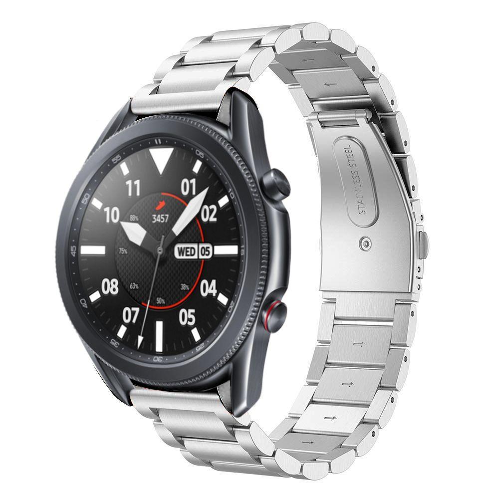 Correa de acero Samsung Galaxy Watch 3 41mm Plata