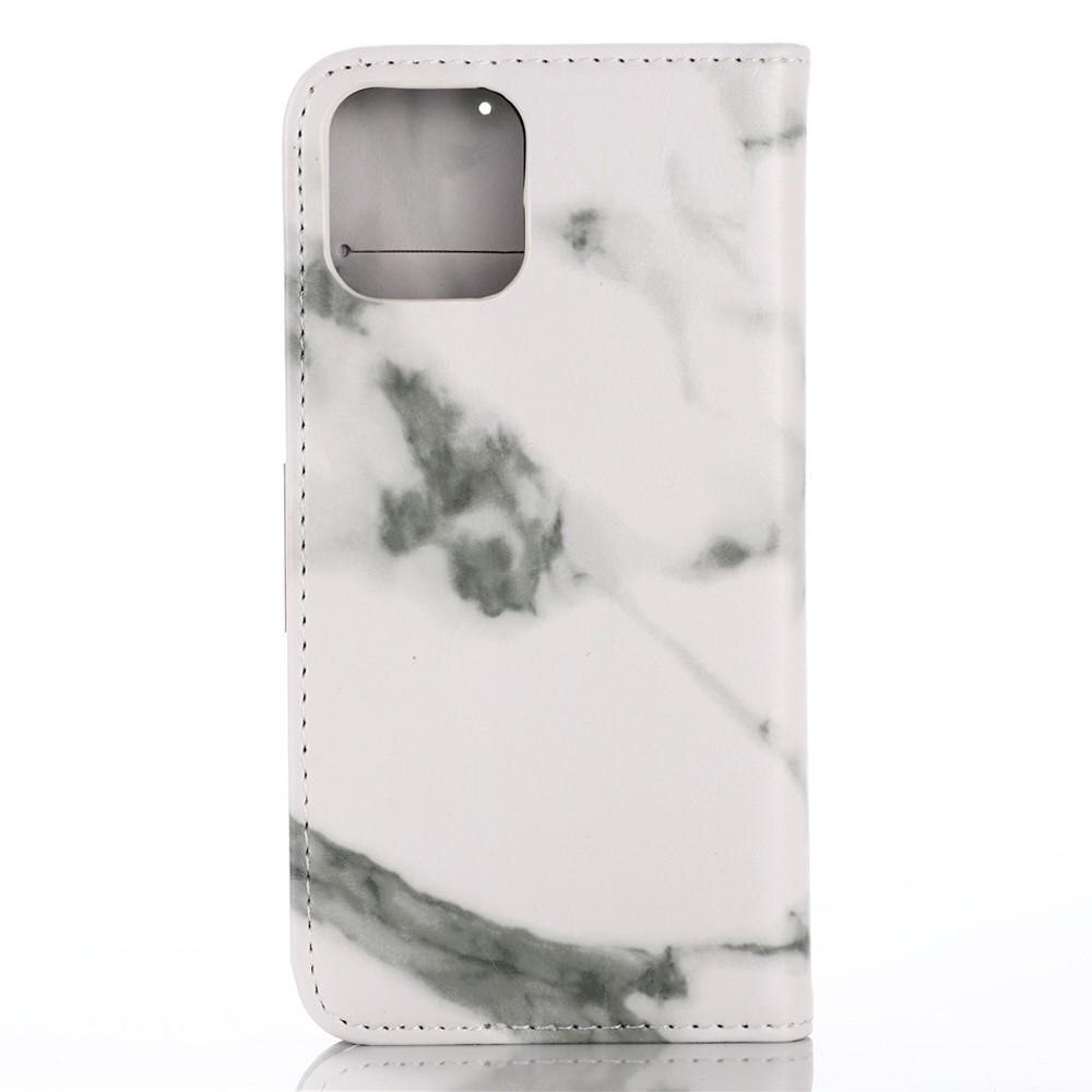 Funda cartera iPhone 12/12 Pro Mármol blanco