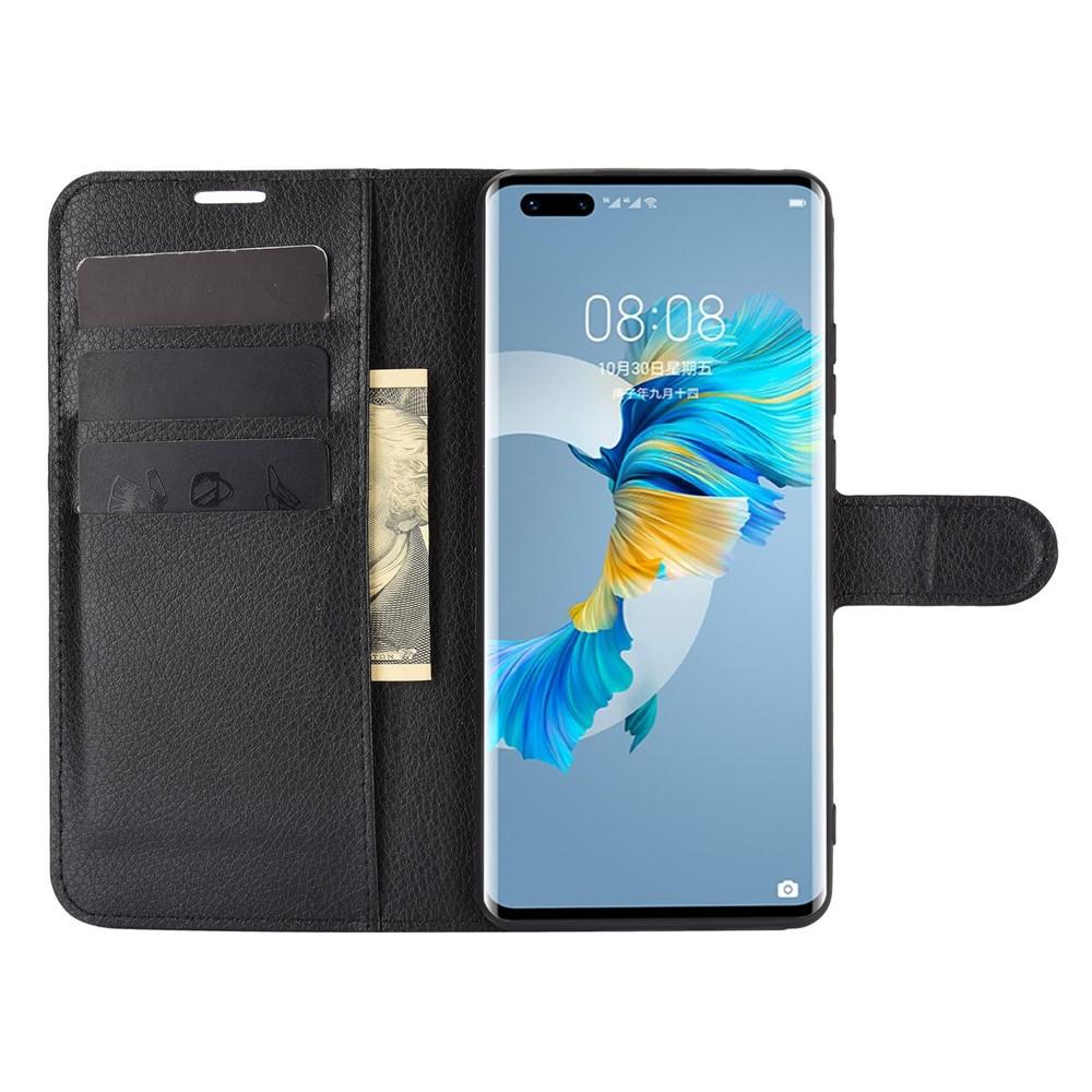 Funda cartera Huawei Mate 40 Pro Negro