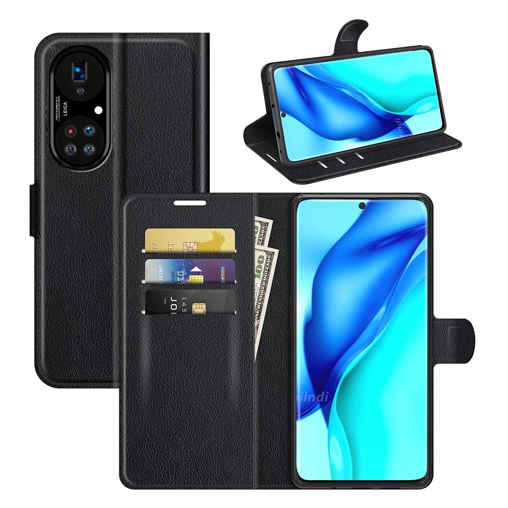 Funda cartera Huawei P50 Pro Negro