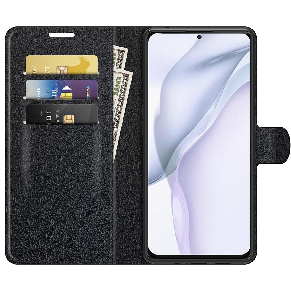 Funda cartera Huawei P50 Negro