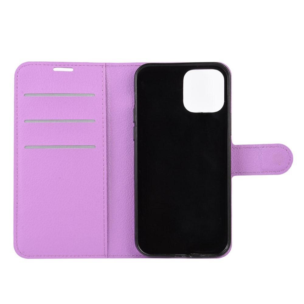 Funda cartera iPhone 12/12 Pro Violeta