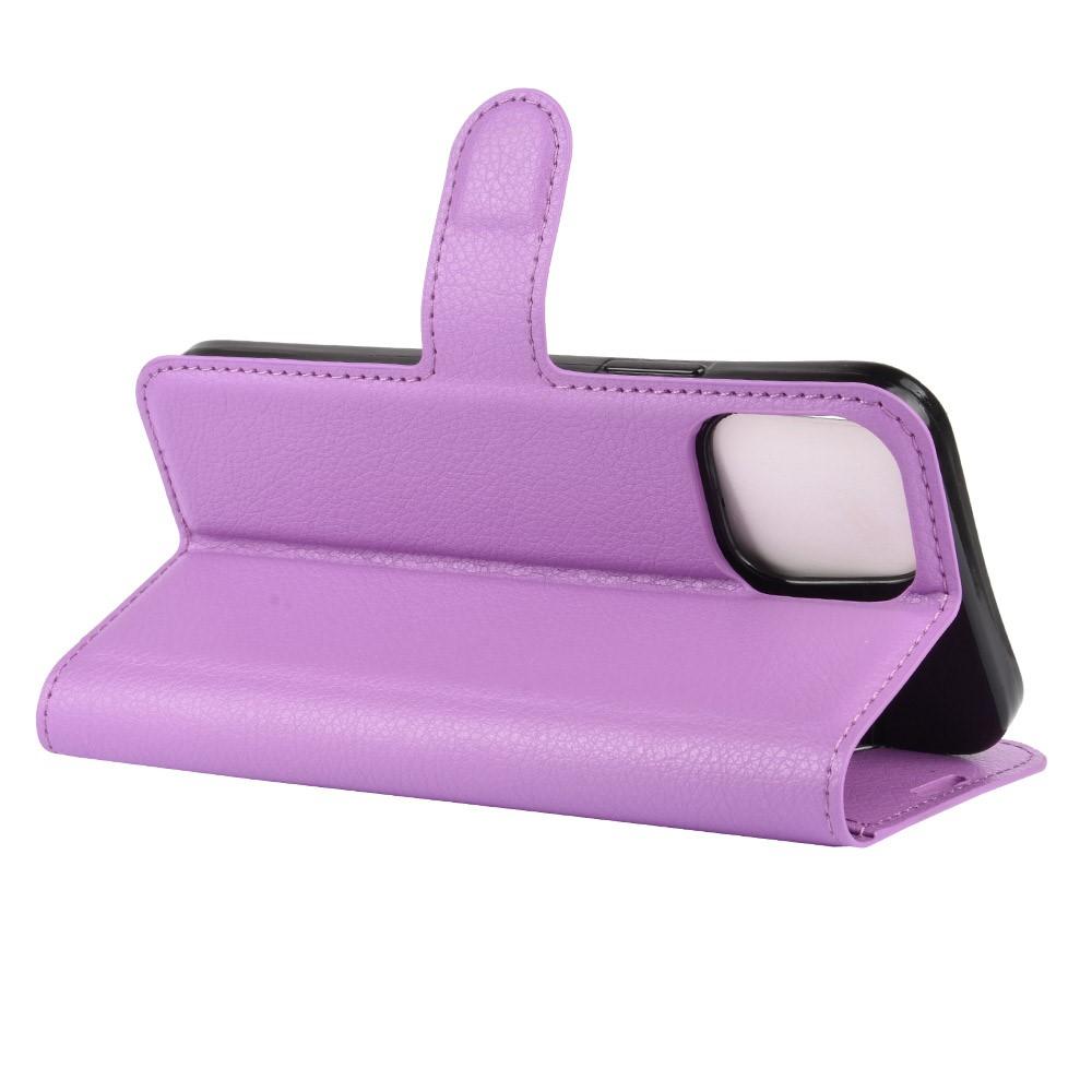 Funda cartera iPhone 12/12 Pro Violeta