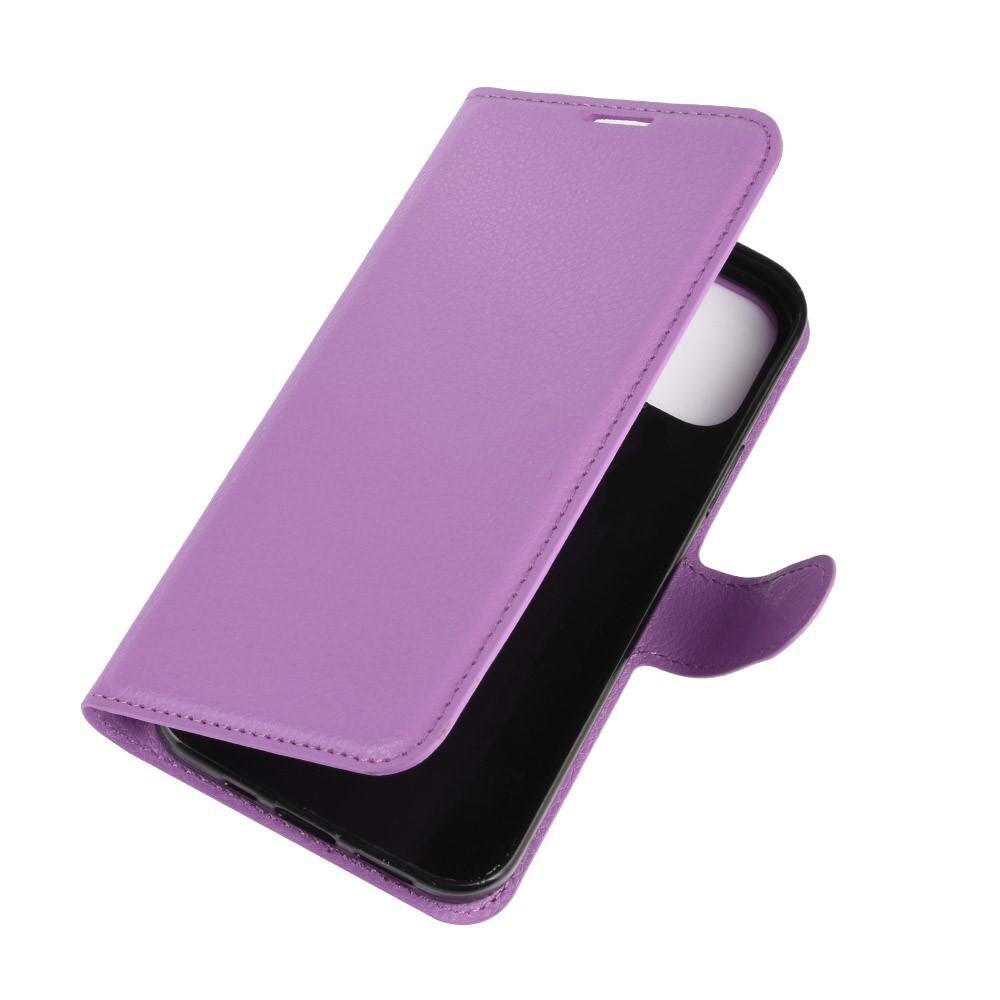 Funda cartera iPhone 12/12 Pro Violeta