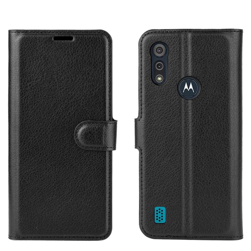 Funda cartera Motorola Moto E6s Negro