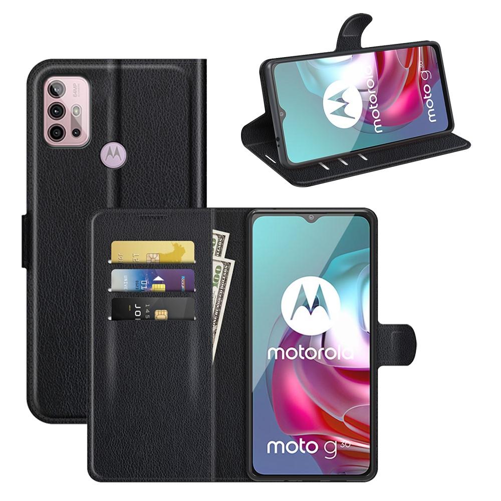 Funda cartera Motorola Moto G10/G20/G30 Negro