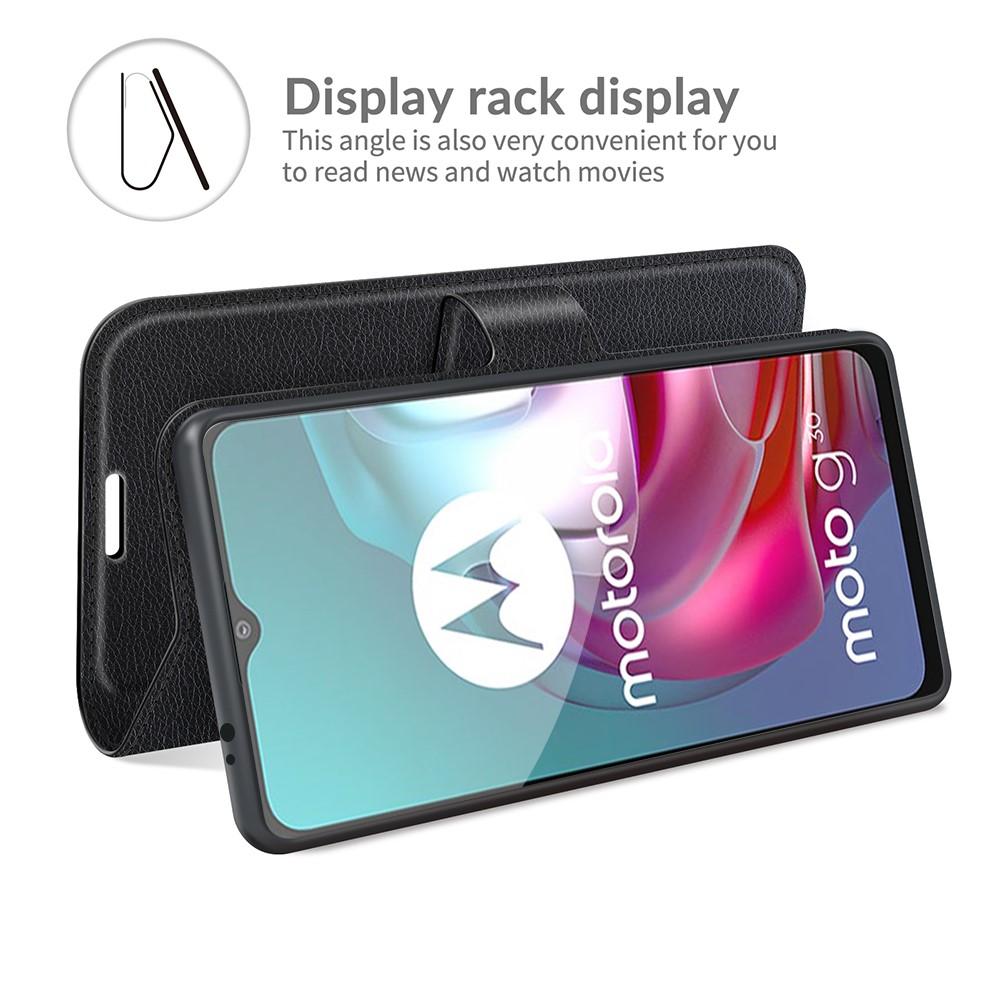 Funda cartera Motorola Moto G30/Moto G10/Moto G20 Negro