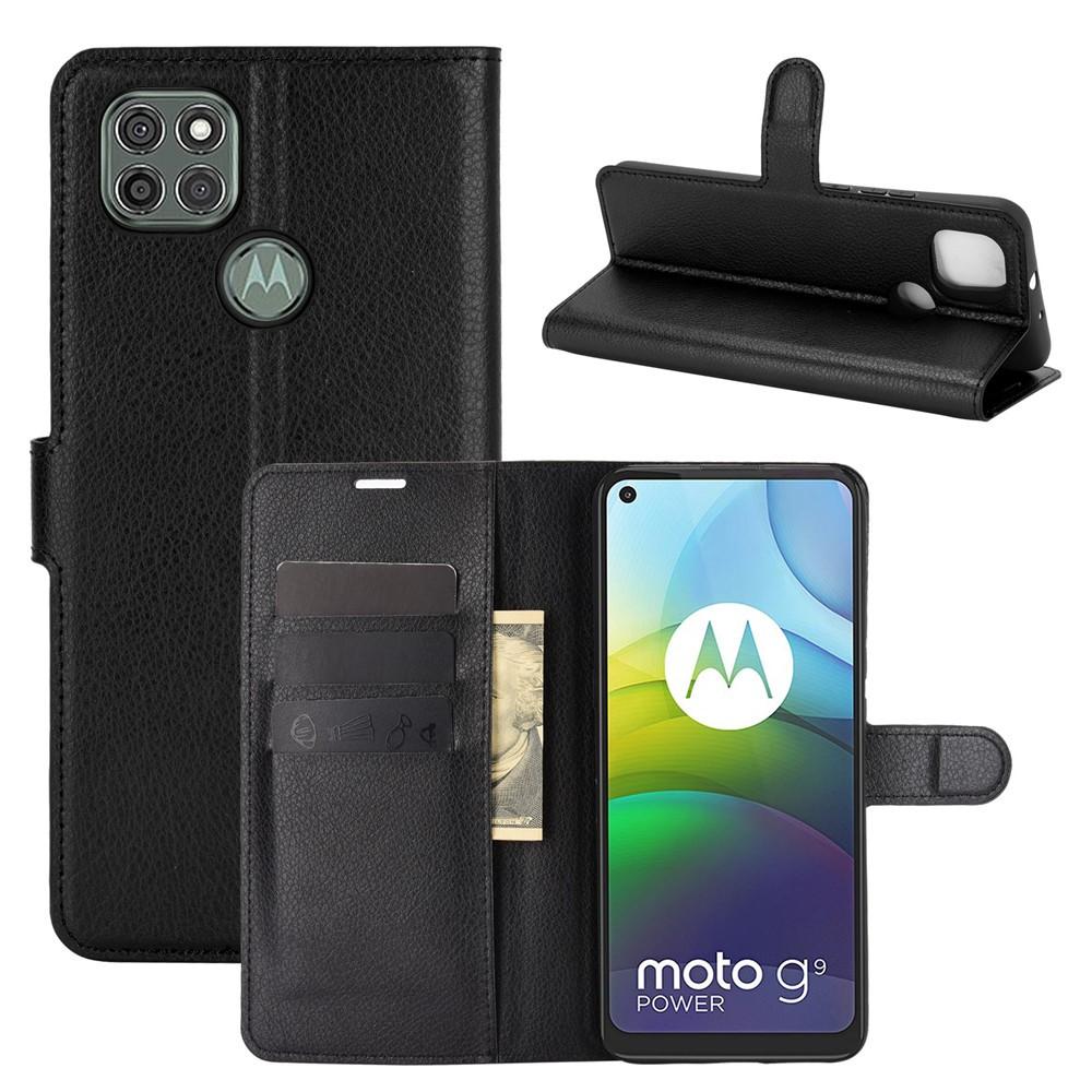 Funda cartera Motorola Moto G9 Power Negro