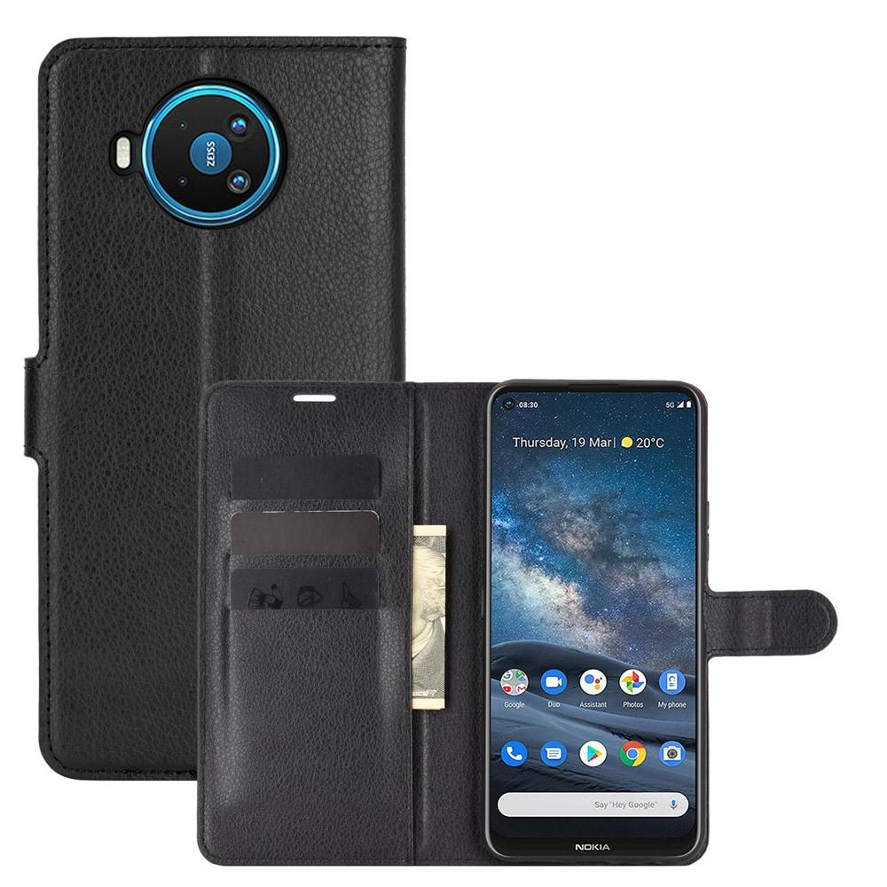 Funda cartera Nokia 8.3 Negro