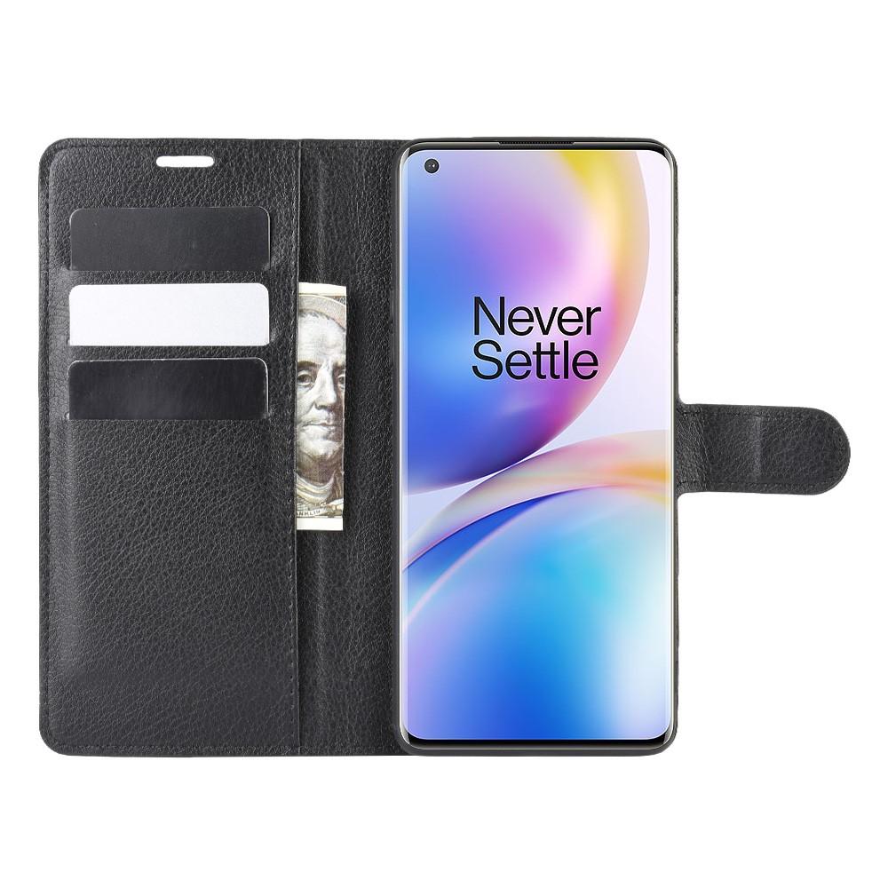 Funda cartera  OnePlus 8 Pro Negro