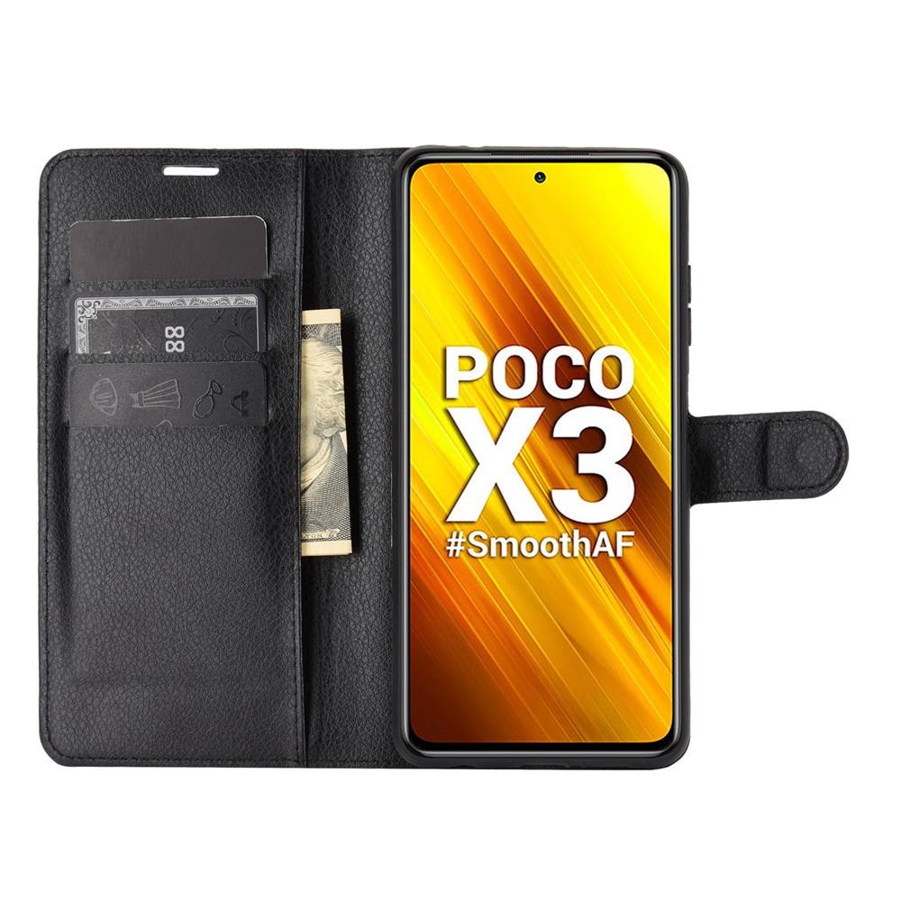 Funda cartera Xiaomi Poco X3 NFC Negro